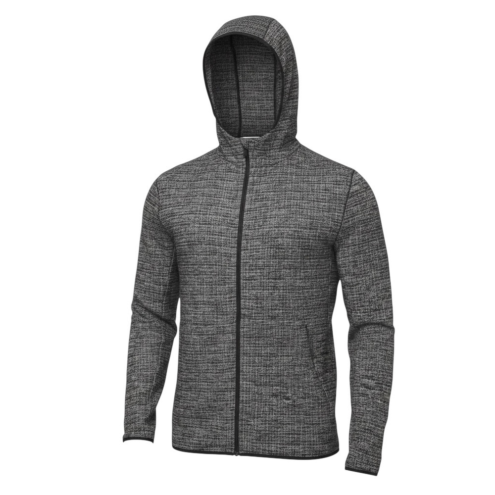 Lululemon Surge Warm Full Zip Heathered Black Size Large‎